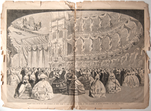 antique music prints (19th century)